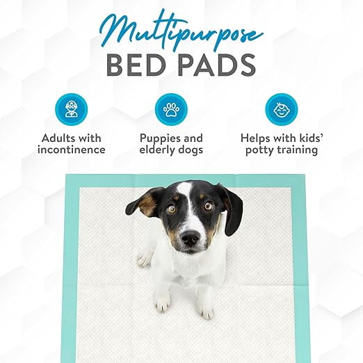 Inspire Extra Large Super Absorbent Bed Pads for Incontinence Disposable Underpad 36 x 36 Inches, Ultra Thick and Absorbent Chux Puppy Pads