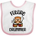 thumbnail image 3 of Inktastic Drumline Band Future Drummer Boys or Girls Baby Bib, 3 of 4