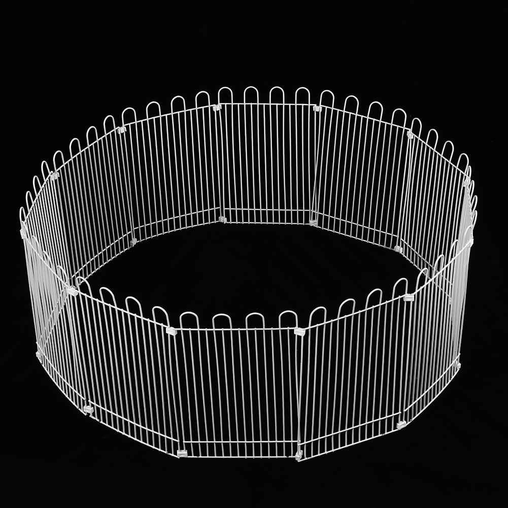 Rdeghly Hamster Playpen,Hamster Fence,Small 12PCS Paint Coating Iron