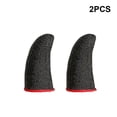 thumbnail image 3 of Juego móvil Mangas para la punta de los dedos Cubiertas elásticas transpirables para juegos Fibra de plata Sensible 24Pin Tejido Guantes portátiles para jugadores 1 par Sweethay EL013774-01, 3 of 6