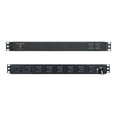 thumbnail image 2 of CyberPower Basic Series PDU15B2F8R - Power distribution unit (rack-mountable) - AC 120 V - input: NEMA 5-15 - output connectors: 10 (NEMA 5-15) - 1U - for Smart App Intelligent LCD OR1500; Smart App Sinewave PR1000, PR1500, PR750, 2 of 2