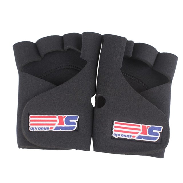 1 par de Guantes con Dedos Medio con hebilla Adjustable Senderismo Montañismo Sunnimix Guantes deportivos de ciclismo