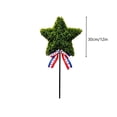 thumbnail image 3 of Darzheoy 4th of July Artificial Plants Outdoor,Potted Decorative Faux Plant with Star Topiary,Patriotic 250th Anniversary USA Decor for Outdoor Porch,Patio,Garden,Living Room,Home, 3 of 8