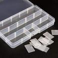 thumbnail image 4 of Inteprter Estuche organizador de pendientes, divisores ajustables seguros y no tóxicos, amplia aplicación, resistente y duradero Almacenamiento y organización del hogar, 4 of 4