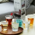 thumbnail image 7 of Trianu 20 Pcs Crystal Clear Hard Plastic Glass, 8oz Thick Disposable Drinking Tumbler for Party, Fancy Cocktail Glasses, Transparent Cups for Tiramisu, Martini, Margarita in Bar, 7 of 7