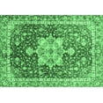 thumbnail image 1 of Ahgly Company Indoor Rectangle Abstract Emerald Green Modern Area Rugs, 6' x 9', 1 of 4