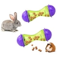 thumbnail image 1 of 2 uds., pelota de tratamiento para conejos, juguetes interactivos para conejos, dispensador de comida, juguetes para conejitos, juguetes para conejillos de indias, alimentador lento para con, 1 of 5
