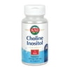 KAL Choline Inositol 500/500 mg | 1 Daily, Sustained Release | Healthy Brain, Liver, Cell & Mood Support | 60 Tablets