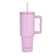 Cubitt Insulated Stainless Steel 40 oz Tumbler with Handle and Straw Lid, Cupholder Friendly