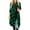 Green, variant on Open Front Plaid Print Women Long Cardigan