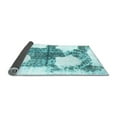 thumbnail image 2 of Ahgly Company Indoor Rectangle Oriental Light Blue Modern Area Rugs, 5' x 8', 2 of 4
