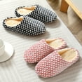 thumbnail image 3 of Gubotare Sneaker Slippers Womens Mens Furry Slides House Slippers Fuzzy Fluffy Bedroom Cozy Memory Foam Slippers Clogs,B 7.5, 3 of 5
