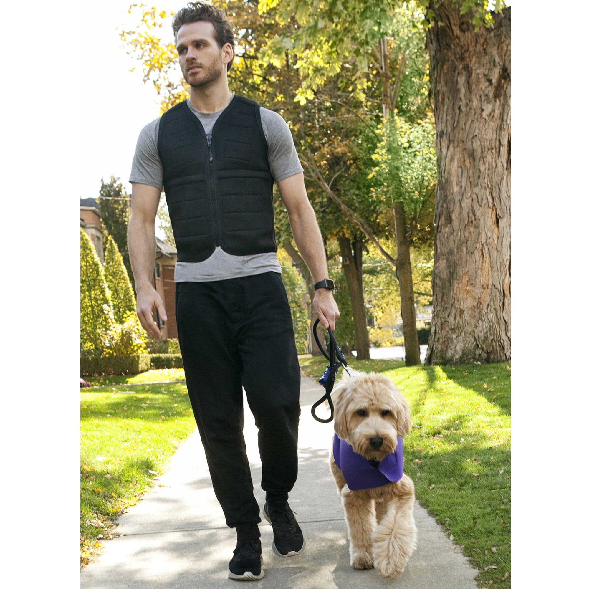 Power Wearhouse Voted Most Comfortable Power Fitness and Osteoporosis Weighted Vest 10lbs variable weight