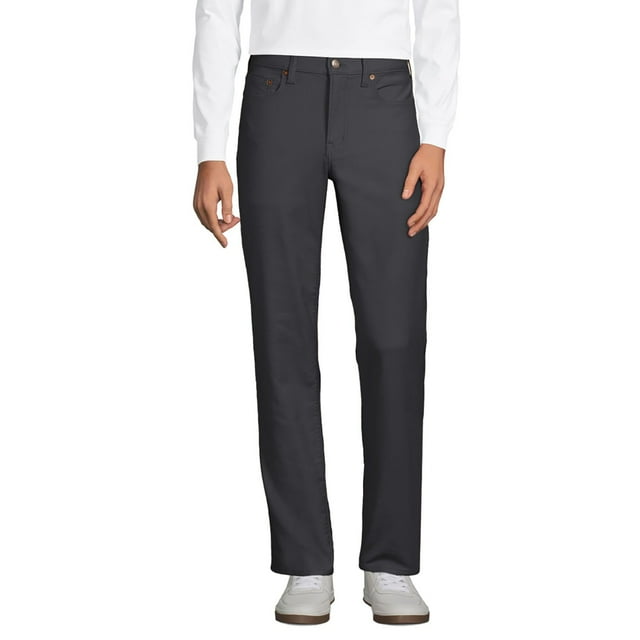 Lands' End Men's Twill 5 Pocket Pant