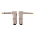 thumbnail image 1 of 2pcs Conector de 6,35 mm de Micrófono en ángulo de 90  degree de Soldadura, 1 of 9