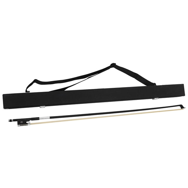 4/4 with Box Horsehair Practice Carbon Fiber Stringed Violins Beginner Professionals Accessories Fiddlestick Musical Instrument Parts for Beginner bow box