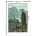 thumbnail image 5 of Art.com Mountainscape III Art Print by Melissa Wang, White Frame Wall Art, 17" x 23", 5 of 5