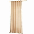 thumbnail image 4 of Namzi Window Curtains Living Room - Beige, 160*140cm 1 slice, Punching holesop Long Curtains, Cotton-Polyester Block Out Drapes, Thermal Insulated Curtains Valances Collection., 4 of 4