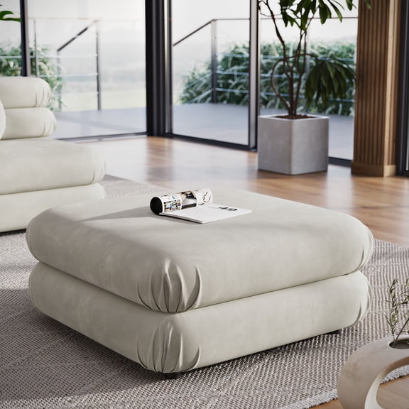 Jubilee Ottoman in Almond