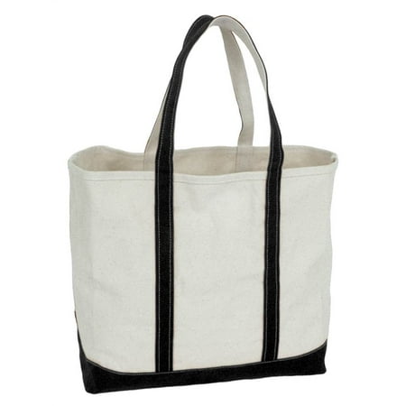 Large Boat and Beach Tote Bag in Black - mediakits.theygsgroup.com