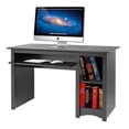 thumbnail image 3 of Prepac Computer Desk Black, 3 of 4