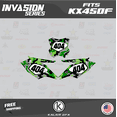 thumbnail image 2 of Kalair GFX Graphics Kit for Kawasaki KX450F (2016-2018) Invasion Series, 2 of 5