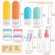 thumbnail image 2 of Clearance 17-Piece Travel Bottle Set, Lotion Bottle Spray Bottle, 2 of 4