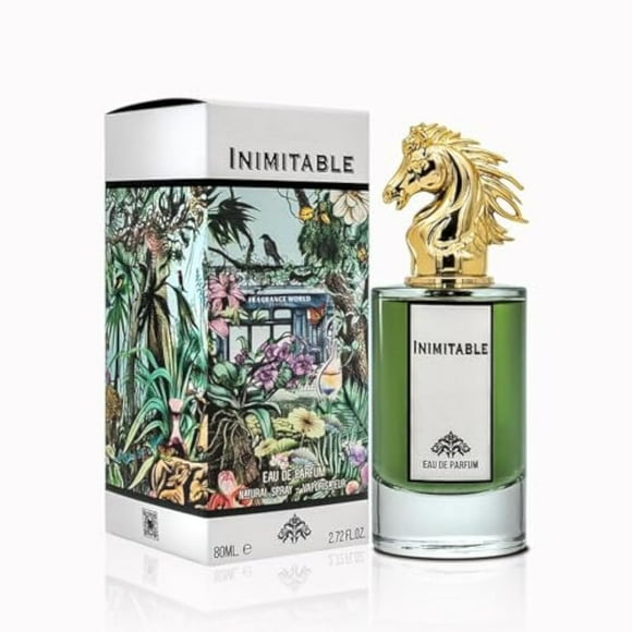 Fragancia personal Fragrance World Inimitable EDP para hombre de 80 ml