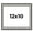 Garrin Silver, variant on 12x10 Frame Black Real Wood Picture Frame Width 2.25 Inches | Interior Frame Depth 0.5 Inches |
