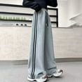 thumbnail image 4 of Wxirdiow Toddler Sweatpants Girls Sweatpants Straight Leg Joggers Baggy Sweatpants for Teen Girls Grey Size,6-7 Years, 4 of 8