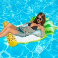 thumbnail image 2 of Pool lounger float for adult ,pineapple Float Hammock,mesh bottom pool floating chair ,mesh bottom pool float,Great for chilling in the pool and have, 2 of 4