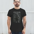 thumbnail image 4 of Freedom Isn't Free T-shirt American Hero Patriotic Soldier DD 214 POW MIA Military Warrior Veterans Day Men's Tee, 4 of 7