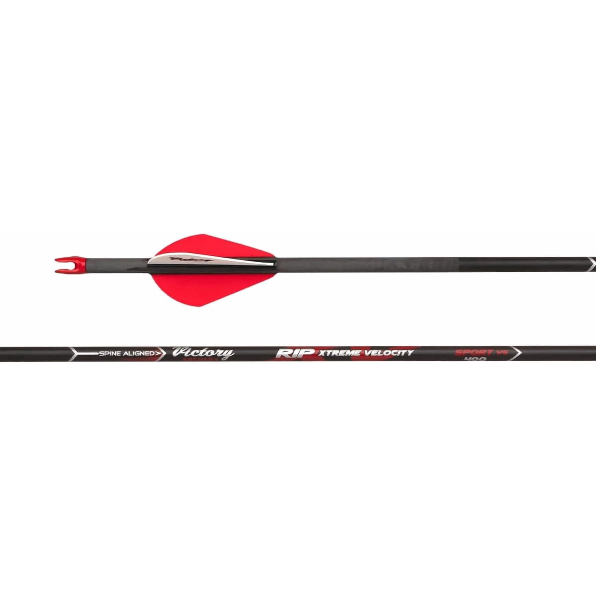 Victory Archery RIP XV 300 Spine Carbon Hunting Arrows 6 Pack