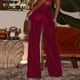 thumbnail image 5 of Pantalones de moda sexy con cremallera para mujer Pantalones casuales de cintura media con bolsillo Traje diario FLhrweasw Para estrenar, 5 of 7