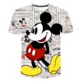 thumbnail image 1 of Verano Mickey Mouse camisetas ropa moda chicas camisetas ropa Disney manga corta dibujos animados Casual camisetas 1-14 años 5T Gao Jinjia LED, 1 of 2