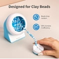 thumbnail image 6 of Clay Bead Spinner Kit, 3600 PCS Electric Bead Spinner for Jewelry Making with 18 Colors Clay Beads and Beading Accessories for Making Waist, Bracelets or Necklaces(Patented), 6 of 6