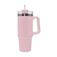 thumbnail image 1 of Termo premium con popote, regalo - Termo dimash rosa 6.7 x 23, 1 of 2