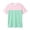 Mint Green, variant on T Shirts for Boys Short Sleeve Crew Neck Color Block Basic Tees Summer Tops Size 8-9 Years Boys Clothes
