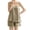 Khaki, variant on SAZBJOJN Womens Pajamas Sleeveless Cami Shorts Pajama Set Soft Casual Lightweight Breathable Pajamas for Women Set Summer Sleepwear for Daily Home Rest Pink Size One Size