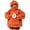 Z9-Orange3, variant on XINPING Halloween Flannel 3D Pumpkin Hoodie with Zip Hood Women Oversized Cute Ghost Sweatshirt Unisex Funny Plus Size Long Sleeve Cozy Halloween Outfits