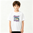 thumbnail image 2 of Respect The Drip Bass Fishing Boys Graphic Tee, Cool Retro 100% Cotton Kids Short Sleeve T-Shirt 4-13Y, 2 of 5