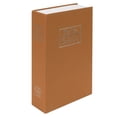 thumbnail image 2 of Book Safe Box, Diversion Book Safe Large Size Stainless Steel Strong ABS  For Jewelry Brown, 2 of 8