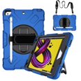 thumbnail image 4 of For IPad Mini 5 Case Heavy Duty Shockproof Protective Rugged Case With Pencil Holder  Hand Strap  Kickstand  Shoulder Strap For IPad Mini 5th Generation 7.9 Inch, 4 of 9