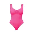 thumbnail image 5 of Idoravan Womens Bodysuits Fitted Summer V-Neck Jumpsuit with Wide Shoulder Straps Spicy Girl Tight Fitting Jumpsuit, 5 of 7