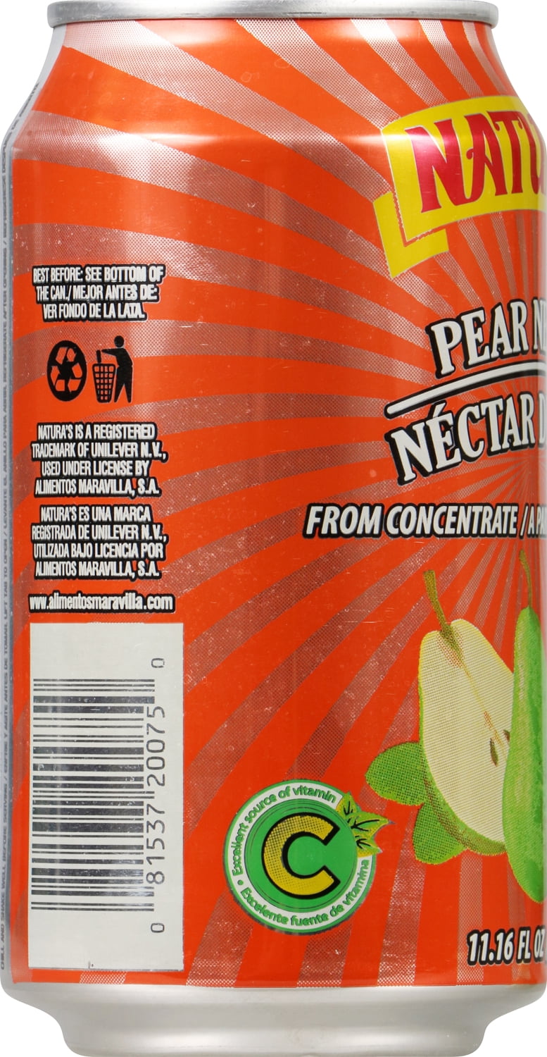 Goya Natura Pear Nectar, 11.16 oz