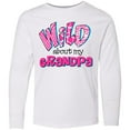 thumbnail image 3 of Inktastic Wild About Grandpa Long Sleeve Youth T-Shirt, 3 of 5
