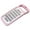 Pink, variant on HomeLife Vegetable Slicer Super Sharp Double Sides Multi-purpose Stainless Steel Corrugated Net Carrot Cucumber Chopper Kitchen Tool