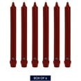 thumbnail image 2 of Colonial Candle 10 in Traditional Cranberry Taper Candle, Classic Collection, 6 pk, 2 of 5