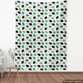 thumbnail image 4 of Food Fabric by the Yard Upholstery, Simplistic Style Lemon Juicy Fruits in Abstract Colors Illustration, Decorative Fabric for DIY and Home Accents, White Green Charcoal Grey by Ambesonne, 4 of 5