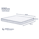 thumbnail image 5 of Colchón Individual EBDreams Zun Firme Blanco 3 tecnologías Memory Foam Uso Rudo Hecho en México El Bazar Store, 5 of 5